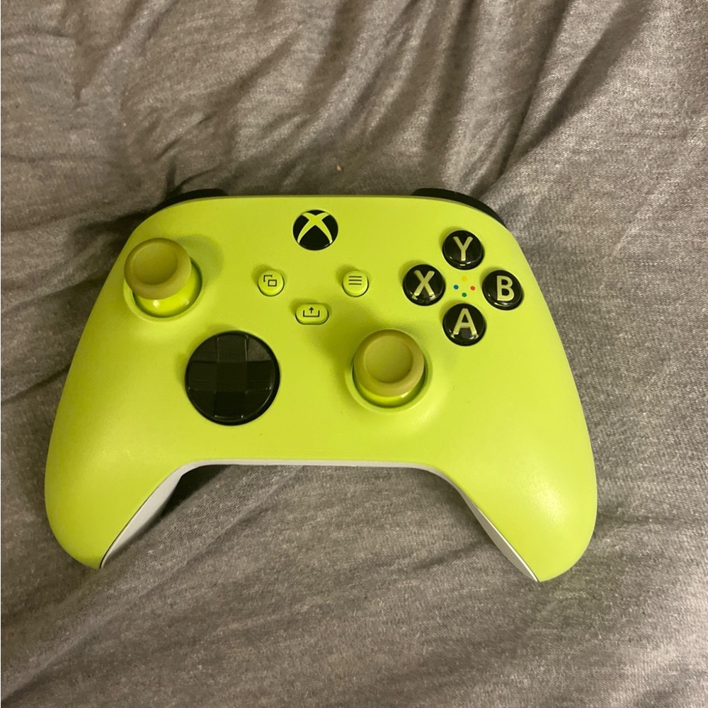 Lime Green Xbox One controller